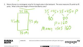 lesson 15 homework module 7 grade 3 [upl. by Oicinoid]