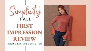 Review Simplicity 2024 Fall Sewing Patterns [upl. by Elin]