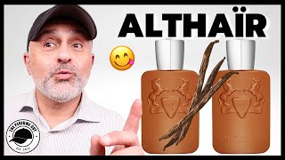 PARFUMS DE MARLY ALTHAÏR FRAGRANCE REVIEW  New Masculine Vanilla Fragrance From PDM [upl. by Klimesh772]