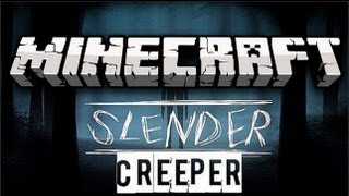 Minecraft SlenderCreeper Game Slenderman Game [upl. by Koh415]