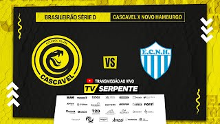 CASCAVEL X NOVO HAMBURGO  BRASILEIRÃO SÉRIE D  1ª FASE [upl. by Eimyaj867]