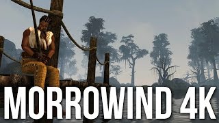 MORROWIND 4K  klasyk na najlepszych graficznych modach tvgrypl [upl. by Nyleuqaj]