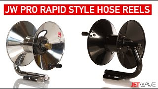 Jetwave  Pro Rapid Style Hose Reels  Accessory [upl. by Nnylassej35]