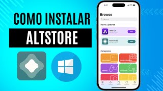 TUTORIAL COMO INSTALAR ALTSTORE IOS 17 [upl. by Haliled]