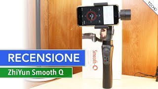 Stabilizzatore per Smartphone  ZhiYun Smooth Q  RECENSIONE ITA [upl. by Glanti]