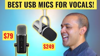 BEST USB Microphones 2022  For Singing Home Studio  Shure MV7 Review [upl. by Leiria176]