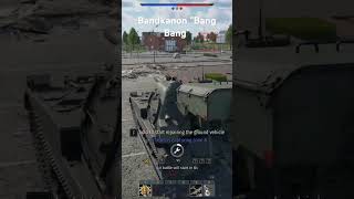 Bandkanon goes bang bang  Sweden 70 be like warthunder tank shorts [upl. by Akehsay]