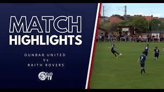 Dunbar United Vs Raith Rovers [upl. by Ykcin]