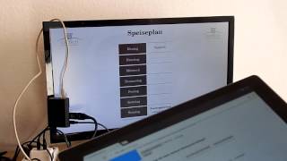 Raspberry Pi as Info Terminal in a Hotel [upl. by Anette]