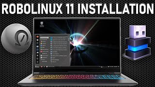 RoboLinux OS Installation 2020 [upl. by Einaeg]