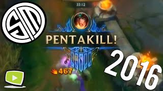 Best of TSM 2016  League of Legends [upl. by Inuat]