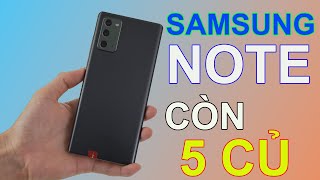 SAMSUNG NOTE 20  điện thoại dòng note nhiều điểm chê nhất [upl. by Tnahsarp191]