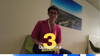 3 Questions À 🎙️ Farida Akcha [upl. by Aeel]