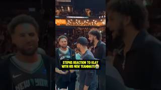 Stephs reaction to Klay amp Lively😭 [upl. by Lehmann757]