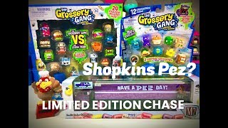 Shopkins Pez Grossery Gang Series 3 Mega Pack amp M2 Machines Pez Hauler Limited Edition Chase [upl. by Carmen]