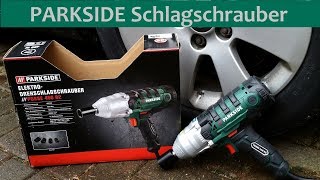 Parkside Schlagschrauber Unboxing  PDSSE 450 B2 [upl. by Larina895]