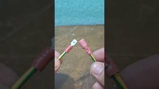 Connect Wires using Insulated Connectors howto diy tutorial shorts [upl. by Agnimod353]