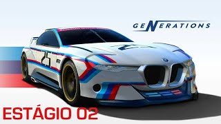 Real Racing 3  Gerações  BMW CSL Hommage R 30  Estágio 02 [upl. by Pietrek]