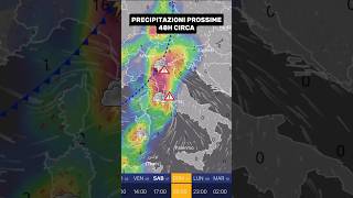 ▶ METEOINTENSO MALTEMPO IN ARRIVOPRECIPITAZIONE DEVASTANTI ATTESE PER LE PROSSIME 48H [upl. by Lotsirb]