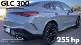 The 2025 Mercedes GLC 300 4MATIC Coupe is a sporty luxurious and allwheeldrive compact SUV [upl. by Lyell260]