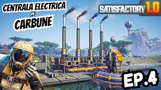 Satisfactory 10 Ep4 Începe construcția noii centrale electrice pe cărbune [upl. by Baillie744]