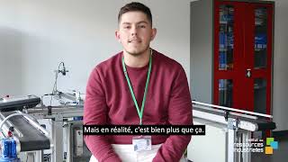 Interview de Bastien  Apprenti en BTS électrotechnique [upl. by Adnalohs666]