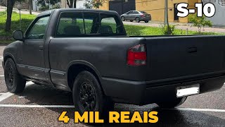 CHEVROLET S10 A VENDA A PARTIR DE 4 MIL REAIS [upl. by Nlycaj]