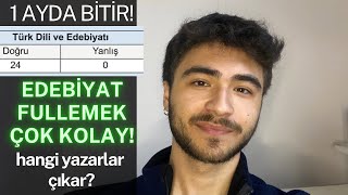 1 AYDA EDEBİYATI FULLETEN VİDEO SORULAR NEREDEN GELİR yks ayt tyt [upl. by Nosloc338]