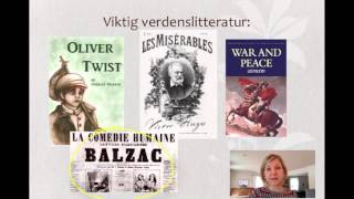 Litteratur 1800tallet og poetisk realisme [upl. by Nordek573]