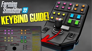 NEW Logitech Side Panel Keybinds for FS22  Farming Simulator 22 Guide [upl. by Ingmar317]