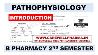 Introduction to Pathophysiology  Pathophysiology B Pharm 2nd Semester  B Pharmacy 2nd semester [upl. by Aikram]