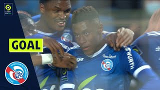 Goal JeanRicner BELLEGARDE 90 7  RCSA RC STRASBOURG ALSACE  STADE DE REIMS 11 2122 [upl. by Schroth]