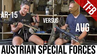 Do Austrian Special Forces Prefer the AR15 or the AUG [upl. by Aimac465]