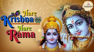 Hare Krishna Hare Rama With Lyrics  Most Popular Krishna Bhajans [upl. by Aettam173]