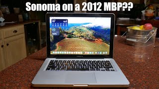 2012 MacBook Pro with Sonoma [upl. by Aivatahs]