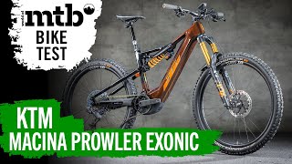 KTM Macina Prowler Exonic CX R I EMTB Bike Test I 170mm I 180mm I Enduro EMountainbike [upl. by Ocram707]