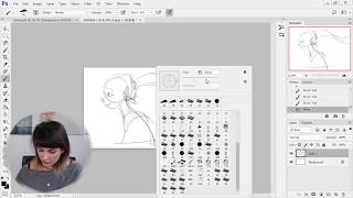 Loish  Kickstarter Livestream  Sketch Process 10062017 [upl. by Aynatal834]