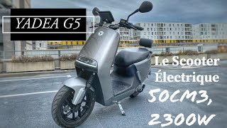 Scooter Électrique Yadea G5 50cm3 [upl. by Maze623]