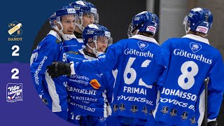 HÖJDPUNKTER  EDSBYNS IF 22 VILLA LIDKÖPING BK  ELITSERIEN OMGÅNG 18 [upl. by Waltner]