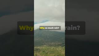 The Rainiest Place on Earth shortsviral facts knowledge culture rainfall wet india [upl. by Yzzo887]