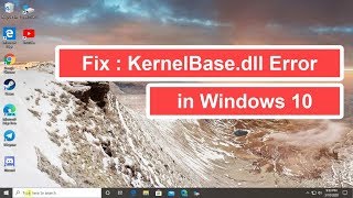 Fix  KernelBasedll Error in Windows 7810 Tutorial [upl. by Zennie]