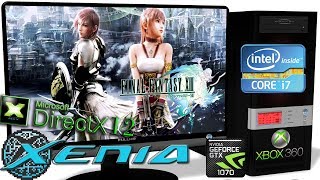 XENIADX12 105ML Xbox 360  Final Fantasy XIII 30FPSGameplay i73770  GTX1070 1 [upl. by Greenwald991]