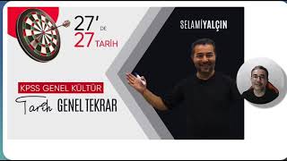 2024 KPSS GK TARİH GENEL TEKRAR BİLGİLENDİRME [upl. by Mylan922]