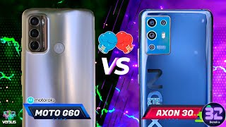 Moto G60 vs ZTE Axon 30  Batalla ¿Habrá nuevo Campeón [upl. by Hasan]