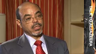 Meles Zenawi Talk to Jazeera [upl. by Anor]