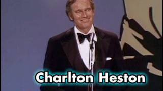 Charlton Heston Salutes James Cagney at the AFI Life Achievement Award [upl. by Gibert]