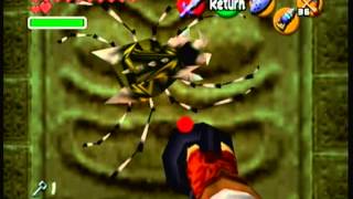 Fire Temple Part 1  Zelda Ocarina of Time 100 Walkthrough quot4189quot No Commentary [upl. by Inanaup]