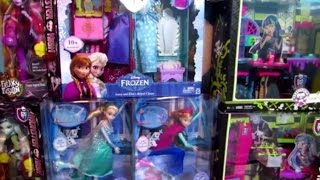 DOLL HAUL FROZEN MONSTER HIGH [upl. by Ardnohsal]