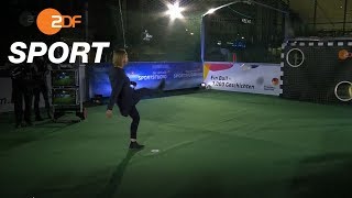 Sensationell Inka Grings trifft fünfmal an der Torwand  das aktuelle sportstudio  ZDF [upl. by Reteid]