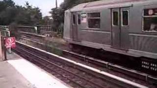 B train at Sheepshead Bay II [upl. by Bigner]